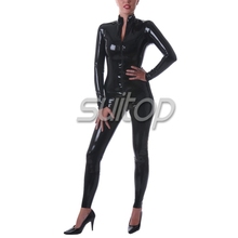 Personalize alta qualidade adulto bodysuit látex catsuit SUITOP látex catsuit Peluches Bodysuits 2024 - compre barato