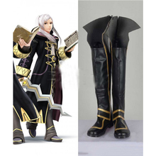 Fire Emblem Awakening Female Robin Black Cosplay Shoes Boots Halloween Carnival Cosplay Costume Accessories 2024 - buy cheap