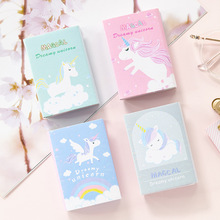 Unicorn 6 Folding Memo Pad Cute N Times Sticky Notes Notepad Bookmark Stationery stickers Gift school supplies 2024 - buy cheap