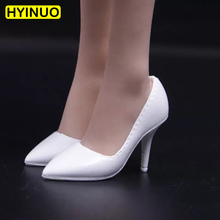 1:6 Scale Women Soft Material High Heels Female Sexy Suit Shoes Model Figure Fit For 12" Body Action Figures Doll Accessories 2024 - buy cheap