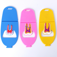 3pcs Rubber Dental Clinic Tooth Business Name Card Holder Case Display Stand 2024 - buy cheap