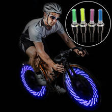 1 Pc Bicycle Bike Car Motorcycle Wheel Tyre Valve Cap Flash LED Light Lamp Autocar Styling Accessories 2024 - buy cheap