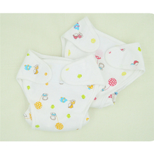 Cotton Baby Nappies Diaper Waterproof Newborn Infant Traning Panties Diapers Pocket Reusable Washable Cloth Diapers Nappy Cover 2024 - buy cheap