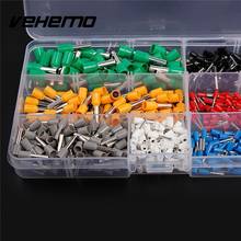 Vehemo 600Pcs Cord End Terminal Bootlace Ferrules Wire Copper Crimp Connector Set 2024 - купить недорого