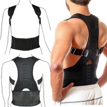 Corretor postural ajustável para costas, cinta ortopédica, corretor postural, para homens e mulheres, ombro, lombar 2024 - compre barato