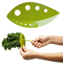 Looseleaf-cuchillo pelador de hierbas, cortador de hojas y frutas, pelador de plástico, utensilios de cocina, ayudante de cocina 2024 - compra barato