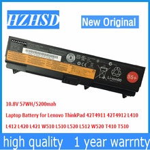 10.8V 57WH Original T410 Laptop Battery for Lenovo ThinkPad 42T4911 42T4912 L410 L412 L420 L421 W510 L510 L520 L512 W520 T510 2024 - buy cheap