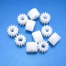 10pcs New D Shape Hole 3mm 12T M0.5 Gear 1012DF 12 Teeth Plastic Gear  For N20 D-Axis Motor DIY Mayitr 2024 - buy cheap