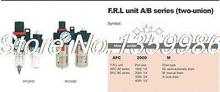 1pcs AirTAC Type 1/8" BSPT Air Regulator Filter Lubricator with Gauge 650 L/min 2024 - buy cheap
