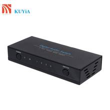 KUYiA Premium Quality SPDIF TOSLINK Digital Optical Audio 4x1 Switcher Splitter (4  Input 1 Outputs) -1PCS 2024 - buy cheap