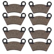 Cyleto Motorcycle Front and Rear Brake Pads for POLARIS 700 Ranger 6x6 EFi 700 2006 2007 2008 2009 2024 - buy cheap