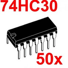 ( 50 pcs/lot ) 74HC30 Logic IC, DIP Package, CMOS. 2024 - buy cheap