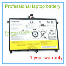 Original Laptop Batteries for L13M4P21 11 L13L4P21 20332 battery 34WH 2024 - buy cheap