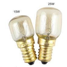 10pcs/lot 300 Degree Glass Filament Light Bulbs 15W/25W Incandescent Bulb E14 Salt Lamp Toaster Oven Refrigerator Lighting 2024 - buy cheap