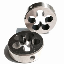 Frete grátis de 2 pcs liga de aço feito padrão DAS NAÇÕES UNIDAS manual morrer UN 11/16 "-12/16/ 20/24/32 TPI para enfiar a mão peças de metal 2024 - compre barato