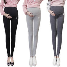 Зимние Леггинсы для беременных; брюки для беременных; Теплая Бархатная одежда размера плюс; утепленные брюки для беременных; эластичная одежда 2024 - купить недорого