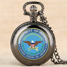 Кварцевые карманные часы военно-морского флота армии США, армии США 2024 - купить недорого