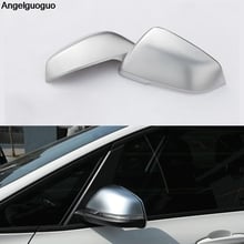 Angelguoguo 2 pcs Car Rearview mirror refiting for BMW X1 F48 2016 2017 rearview mirror Shell Case ( Silver and Black Options) 2024 - buy cheap