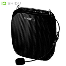 SHIDU S258 10W Portable Voice Amplifier Wired Microphone Mini Audio Speaker Natural Stereo Sound Loudspeaker For Teachers Speech 2024 - buy cheap