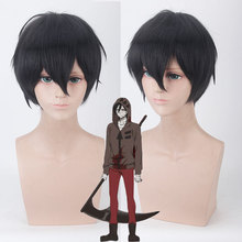 Anime Angels of Death Zack Isaac Foster Cosplay Wig for Men Boys Short Straight Wigs Halloween party Synthetic Zack black Hair 2024 - buy cheap