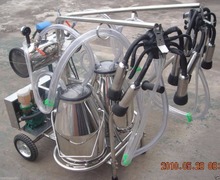 Oil-free Vacuum Pump Milker for Cows + Goats - Double Tank 2024 - buy cheap