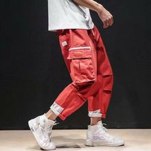 Pantalones Cargo de ocio para hombre, pantalón informal, holgado, táctico, estilo Harajuku, Hip Hop, moda, 2021 2024 - compra barato