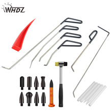 WHDZ 18pcs Hooks Hand Tool Set White Nylon Tap Down Pen Hammer Knock down Car Dent Auto body Dent Repair Paintless Dent Removal 2024 - buy cheap