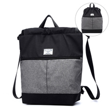 Famosa marca de computador portátil string mochila saco escolar viajar casual feminino volta pacote cordão mochilas para menino menina 2024 - compre barato