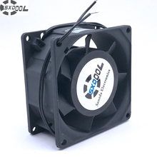 SXDOOL-ventilador de refrigeración SJ8038HA2, alta calidad, 8cm, 80mm, 8038 CA, 220v, 50/60hz, 0.10A, 80x80x38mm 2023 - compra barato