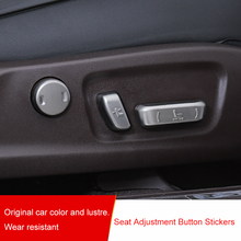 QHCP Seat Adjustment Button Switch Cover Sticker Trims 6Pcs/Set ABS Electroplating Fit For Lexus RX300 200T 450H Car Accessories 2024 - buy cheap