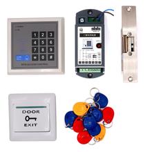 RFID 125Khz Proximity Card Password Entry System Door Gate Access Control system Kit Electric Strike 2024 - buy cheap