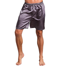 Hot Sale New Men's Satin Summer New Shorts Pajamas Pyjamas  Male Casual Lounge Short Pants Loose Soft Sleep Bottoms 3XL 4XL 5XL 2024 - buy cheap