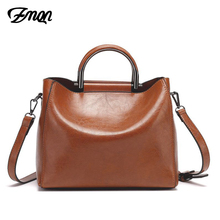ZMQN Bag Women Vintage Leather Handbags For Woman High Quality Messenger Crossbody Bags 2020 Metal Handle Hand Bags Ladies C604 2024 - buy cheap