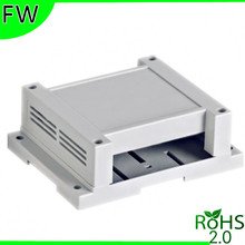 plastic box electronics din rail box ABS plastic din rail control boxes enclosure 115*90*40mm 2024 - buy cheap