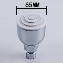 fashion brass  wall mounted water saved massage function  ABS shower head round  chrome shower head 2024 - buy cheap