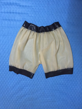 Buy 100% Nature Latex Panties Latex Shorts Transparent Latex