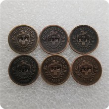 Швейцария: 1855,1863, 1864,1866, 1870,1896 швейцарские 1 центовые монеты КОПИЯ памятных монет-Реплика монет медаль коллекционные монеты 2024 - купить недорого