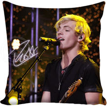 Fundas de almohada personalizadas G0309, funda de almohada con cremallera de Ross Lynch, 35x35cm, 40x40cm 2024 - compra barato