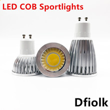 Super Bright GU 10 Lamps Light Dimmable Led Warm / White 85-265V 6W 9W 12W GU10 COB LED lamp light GU 10 led Spotlight 2024 - buy cheap