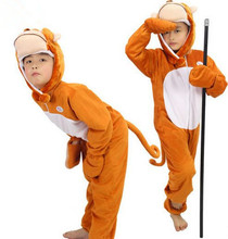 Disfraz de Mono para niños, traje de halloween, rendimiento de kindergarten 2024 - compra barato