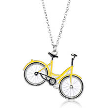 MQCHUN Jewelry Bike Pendant Necklaces Cycling Necklace for Women Men Charms Body Bicycle Sports Necklace Cycling Gift-30 2024 - buy cheap