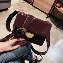 Mulheres Patente Brilhante Bolsa Da Embreagem Bolsa de Ombro Ocasional Bolsas De Luxo Mulheres Sacos De Designer De 2019 Saco Crossbody Saco Do Mensageiro 2024 - compre barato