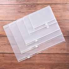 Archivadores estándar de PVC, bolsa transparente de hojas sueltas con cremallera de estilo automático, archivador de productos, 6 agujeros, A4, A5, A6, A7, B5, 1 unidad 2024 - compra barato