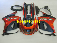 Kit de carenado personalizado para motocicleta KAWASAKI Ninja, juego de carenados en color rojo, azul y ABS, para KAWASAKI Ninja ZZR1100 93 99 00 01 03 ZZR 1100 ZX11 1993 2001 2003 2024 - compra barato