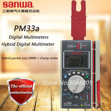 Sanwa-multímetro digital híbrido pm 33a, tamanho de bolso, dmm, medidor de braçadeira, híbrido 2024 - compre barato