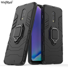 For Oneplus 6T Case Finger Ring Holder Armor Bumper Protective Back Phone Case For Oneplus 6T Cover One Plus 6T 6.41'' 2024 - buy cheap