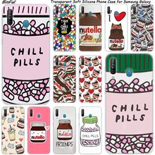 Funda de silicona Chills Pills, para Samsung Galaxy A80, A70, A60, A50, A40, A40S, A30, A20E, A2CORE, M40, Note 10 Plus, 9, 8, 5 2024 - compra barato