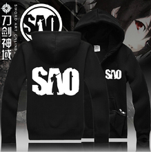 Sudadera con capucha para hombre, de manga larga, con diseño de espada de Anime japonés, Kirito, disponible en línea, nueva 2024 - compra barato