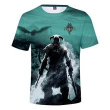 New The Elder Scrolls V 3D t shirt Men t-shirt 3D Print SKYRIM Men Women fashion harajuku 3d tshirt Tee Brand Clothes 2024 - buy cheap