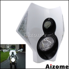 Faro LED para motocicleta, carenado para Honda, Suzuki, CR, RMZ, DR, KLX, 250, CRF450, DRZ400, TTR, EXC, SX, Supermoto 2024 - compra barato